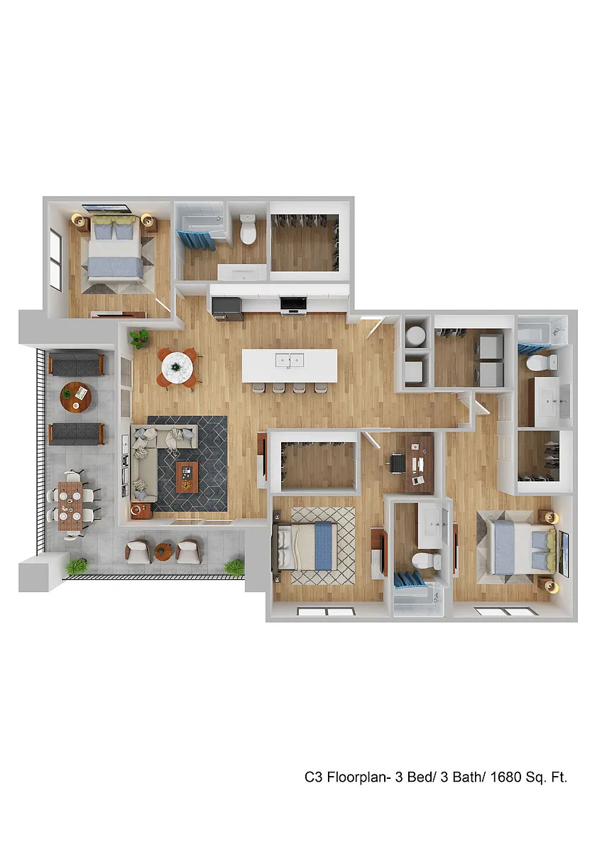 Floor plan C3