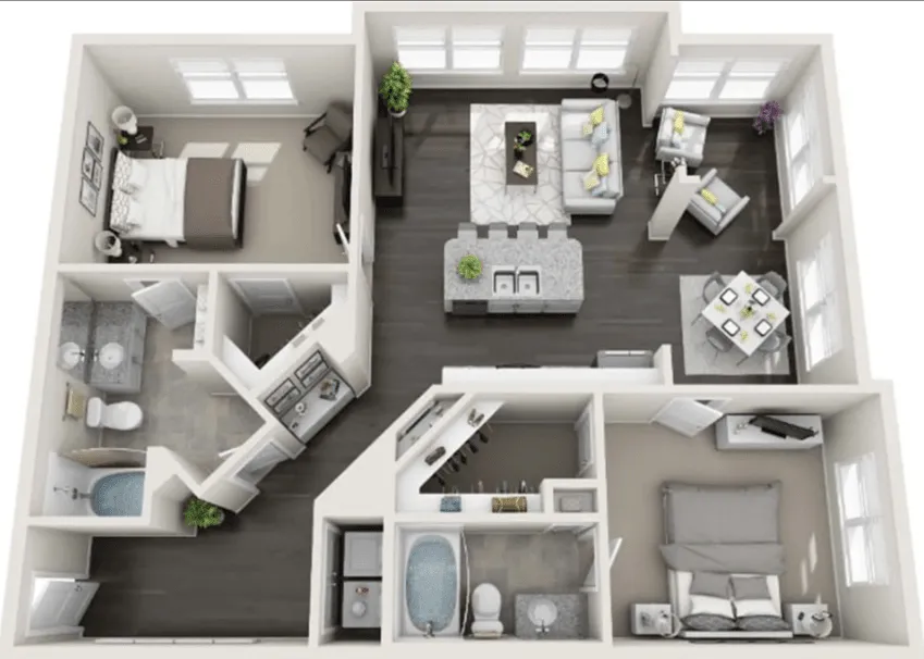 Floor plan B2