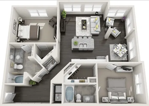 Floor plan B2