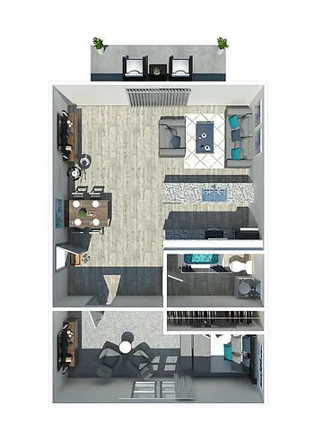Floor plan The Cape