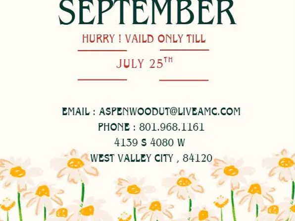 Aspenwood Apartments, 4139 S 4080 W #144, West Valley City, UT 84120