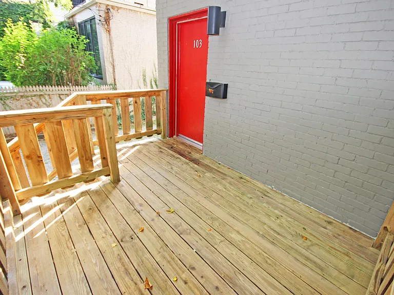 Unit 103 (Private Entrance & Patio Area) 2BR