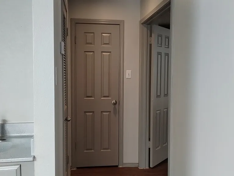 hallway to master bedroom