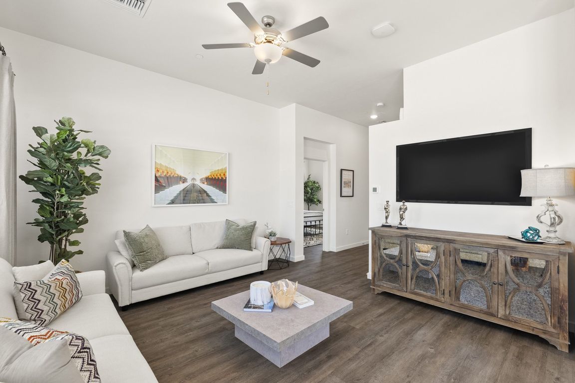 Two Bedroom Tortolita Floorplan Living Room