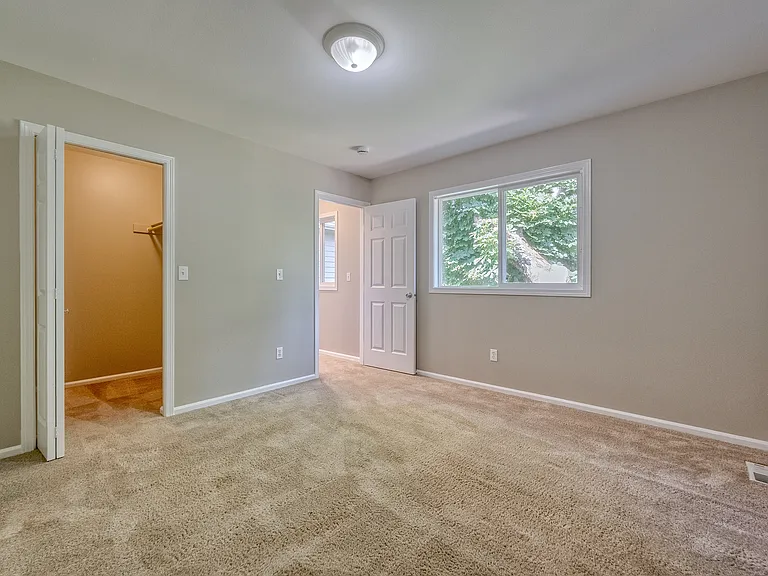 Another Spacious Upstairs Bedroom with walk in closet