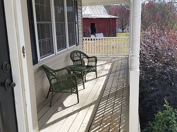 Wrap around sitting porch