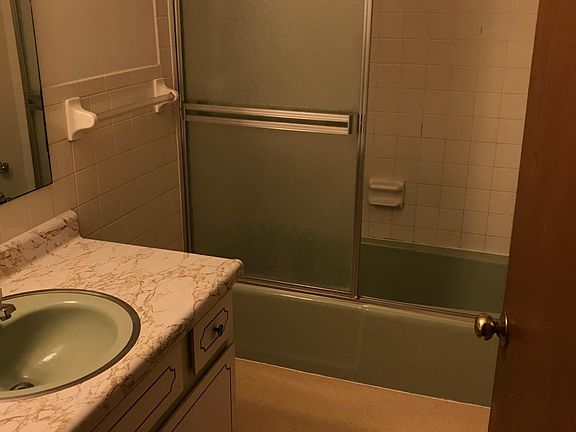 One of the bathrooms