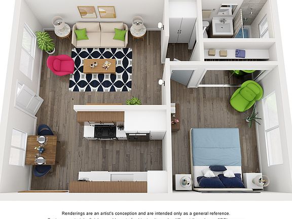 3rd image of 2223 Myrtle Ave #1B-1Ba-550Sqft