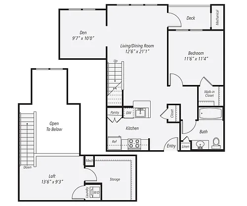 Floor plan Hazelnut