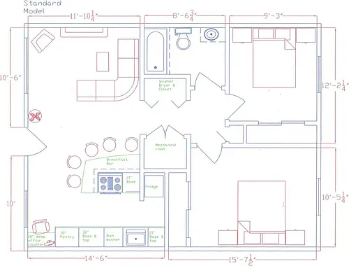 Floor plan Willow