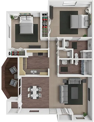 Floor plan Bluebird