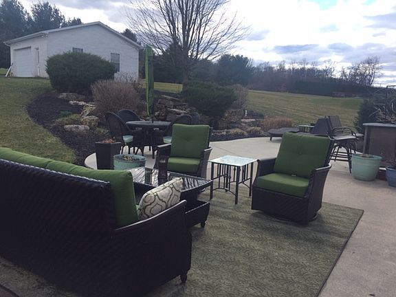 Stunning outdoor patio