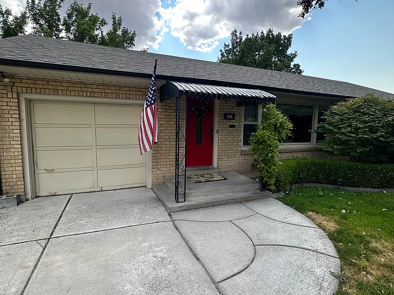 Main Entrance and Garage