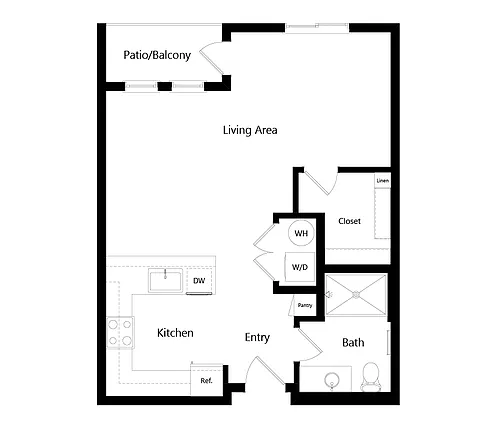 Floor plan S1m1
