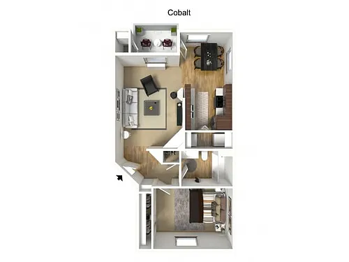 Floor plan Cobalt