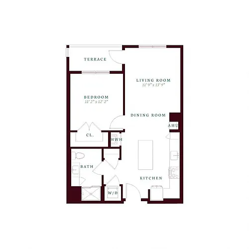 Floor plan A22A