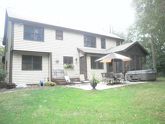 Rear of home