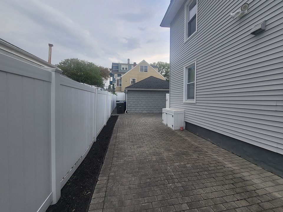 Backyard BBQ area