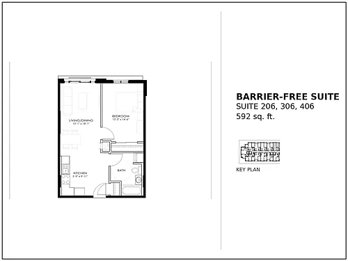 810 King St W #206 Photo 1