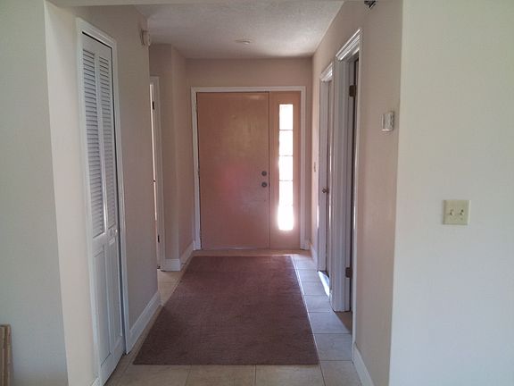 foyer and front door