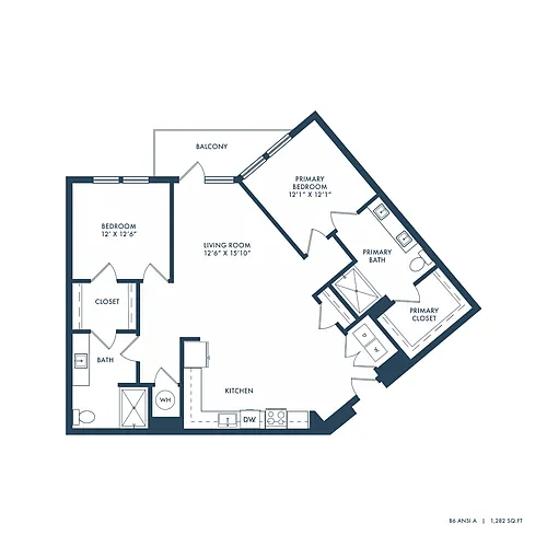 Floor plan B6 ADA