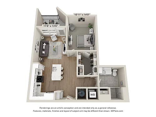 Floor plan Caldwell