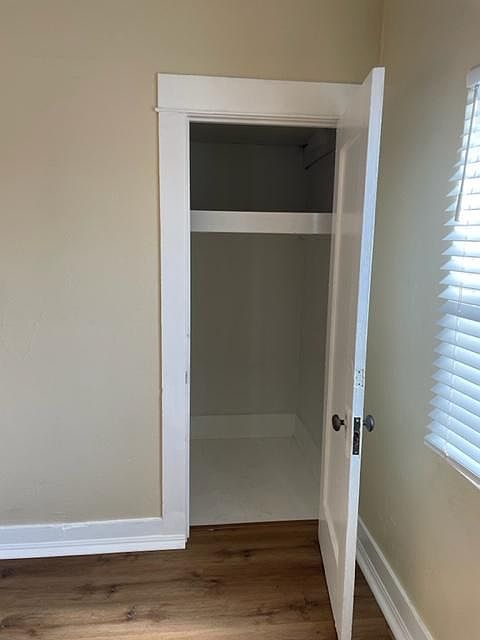 Large closet off of the living room