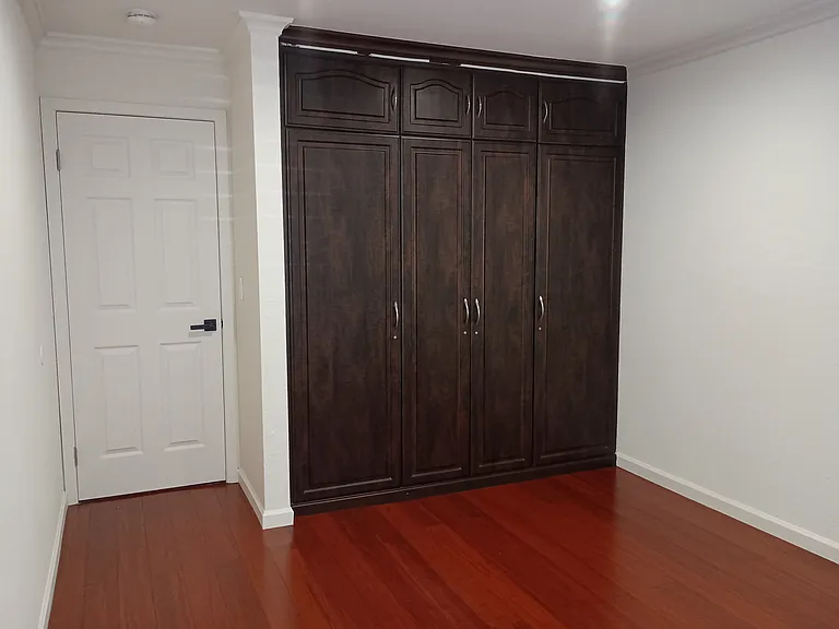 1st bedroom, built-in closet.
