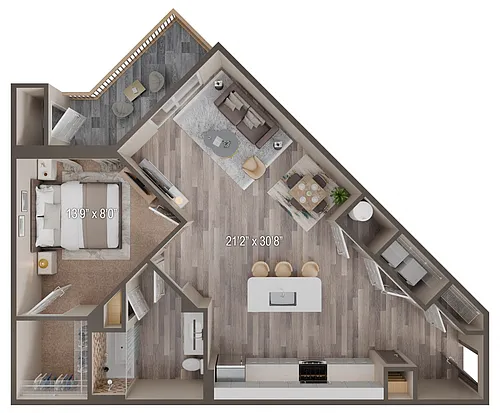 Floor plan Topaz