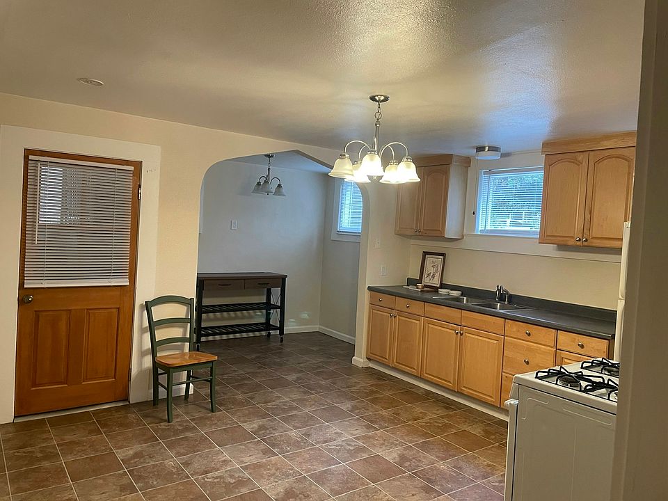Kitchen with a breakfast nook.