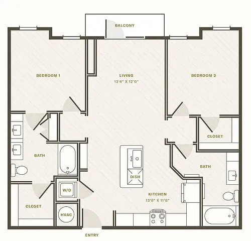 Floor plan The Modern