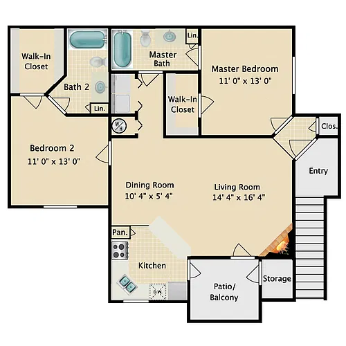 Floor plan Bermuda Gold