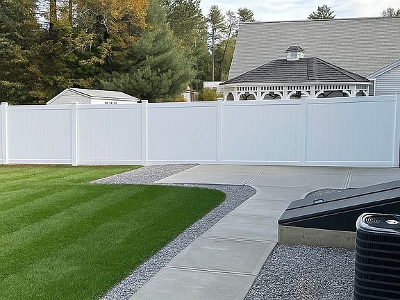Back yard with Patio