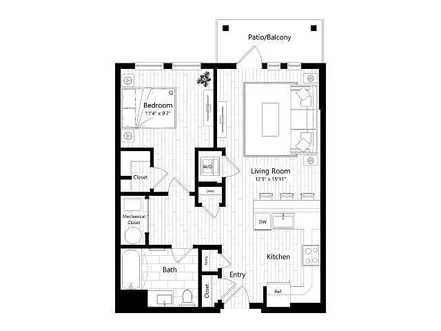 Floor plan A1