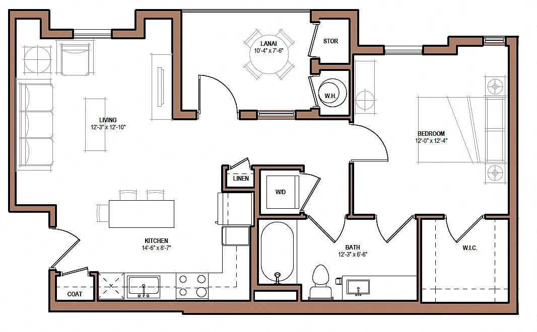 Floor plan A10E