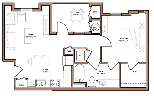 Floor plan A10E