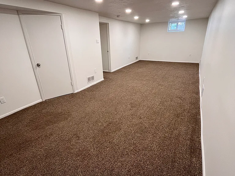 Large basement living room