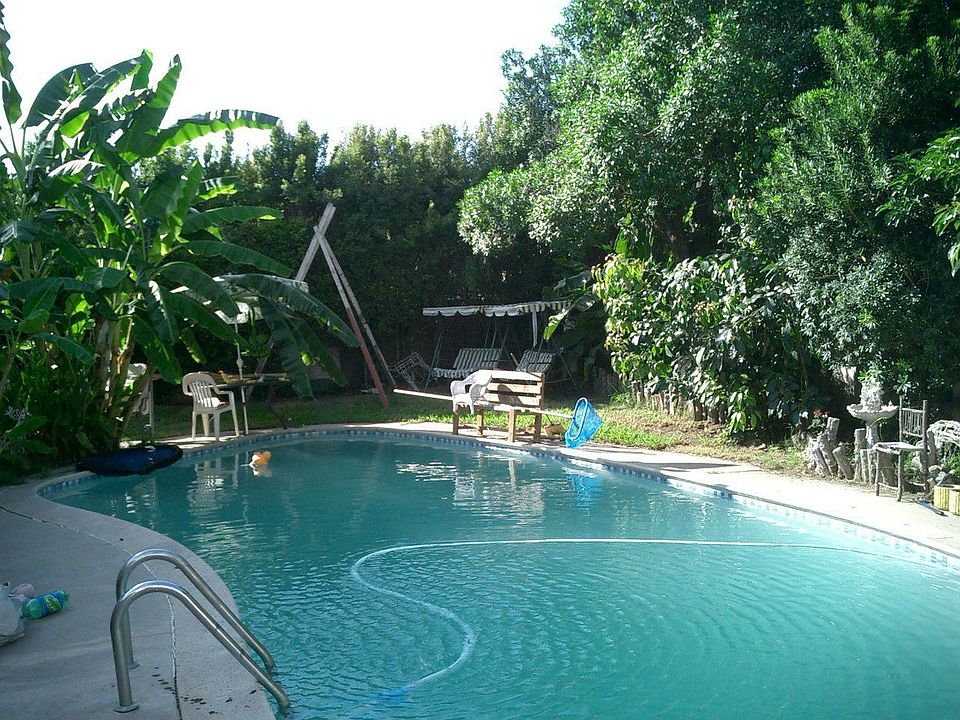 Swimming pool in beautiful setting
