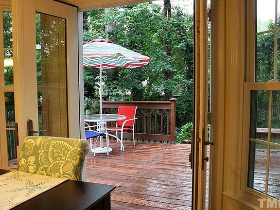 french doors to deck