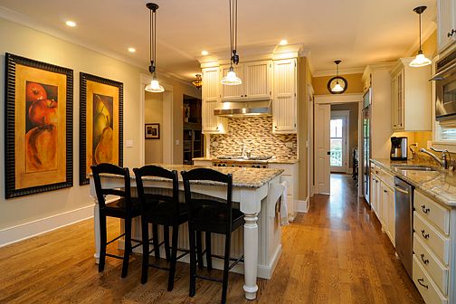 Gourmet Kitchen with Open Floor Plan 