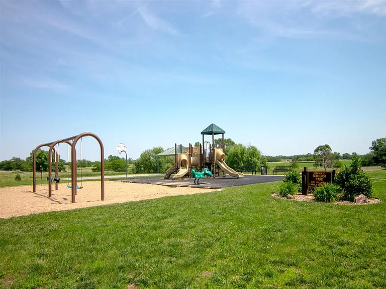 Schleich Park nearby as playground area for the community.