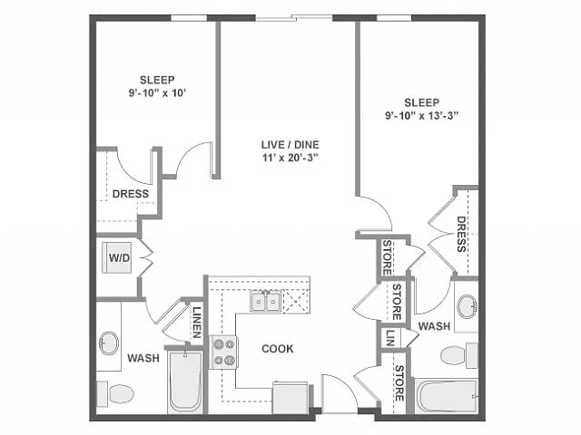 Floor plan C4c