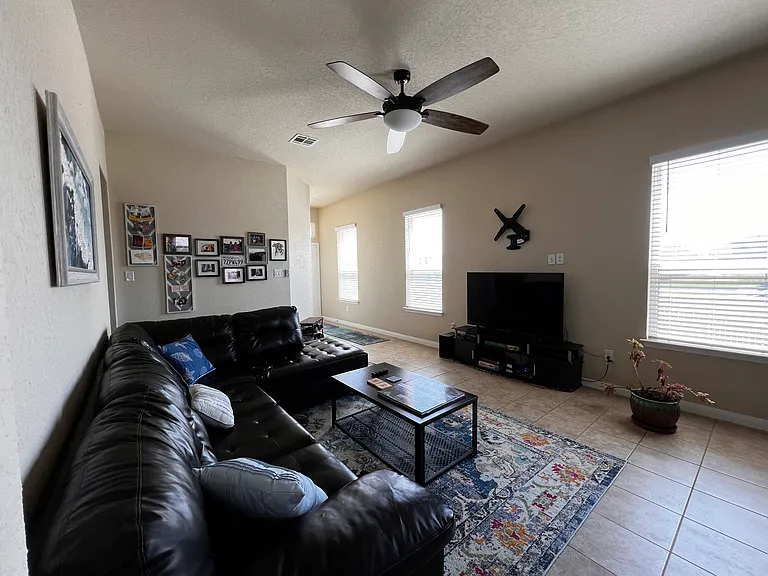 Living room 2, plenty of natural light