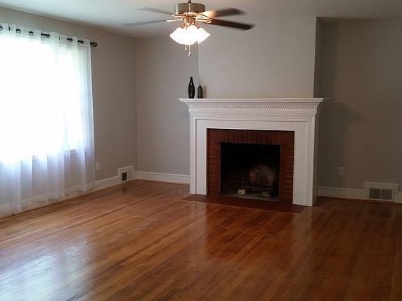 Refinished hardwood floors