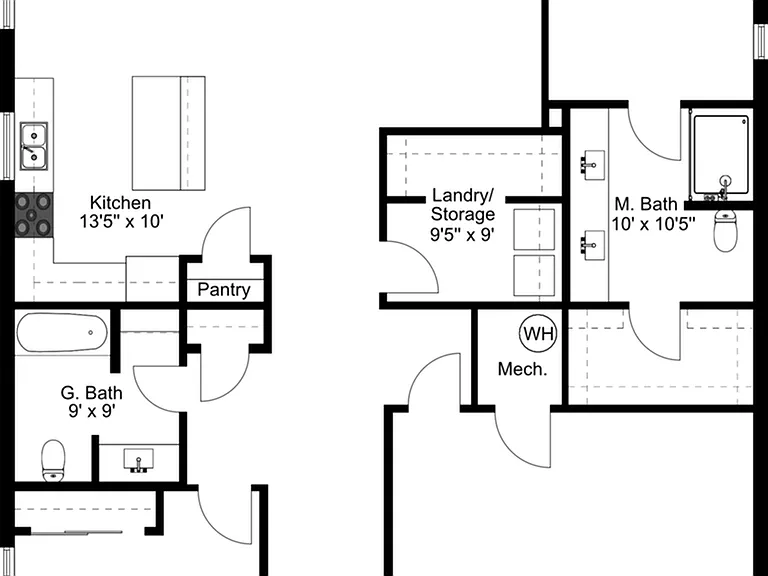 2 Bedroom A Deluxe 2 Bedroom A Deluxe