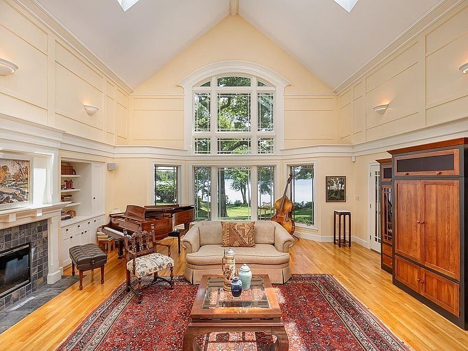 Main room window view of lak