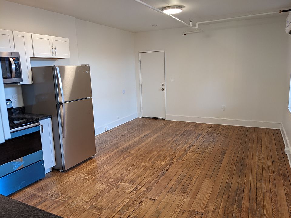 Open concept kitchen and living room