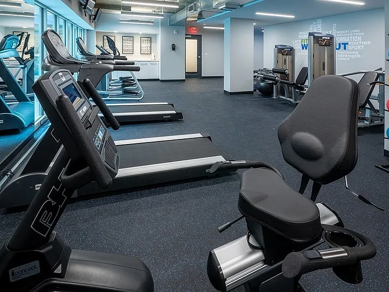 24-hour fitness center