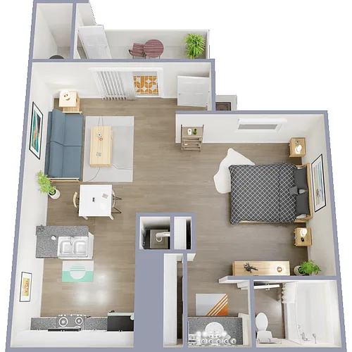 Floor plan Plan A
