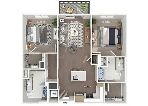 Floor plan B1
